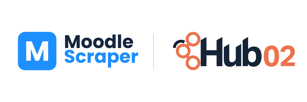 Moodle Scraper × Hub02